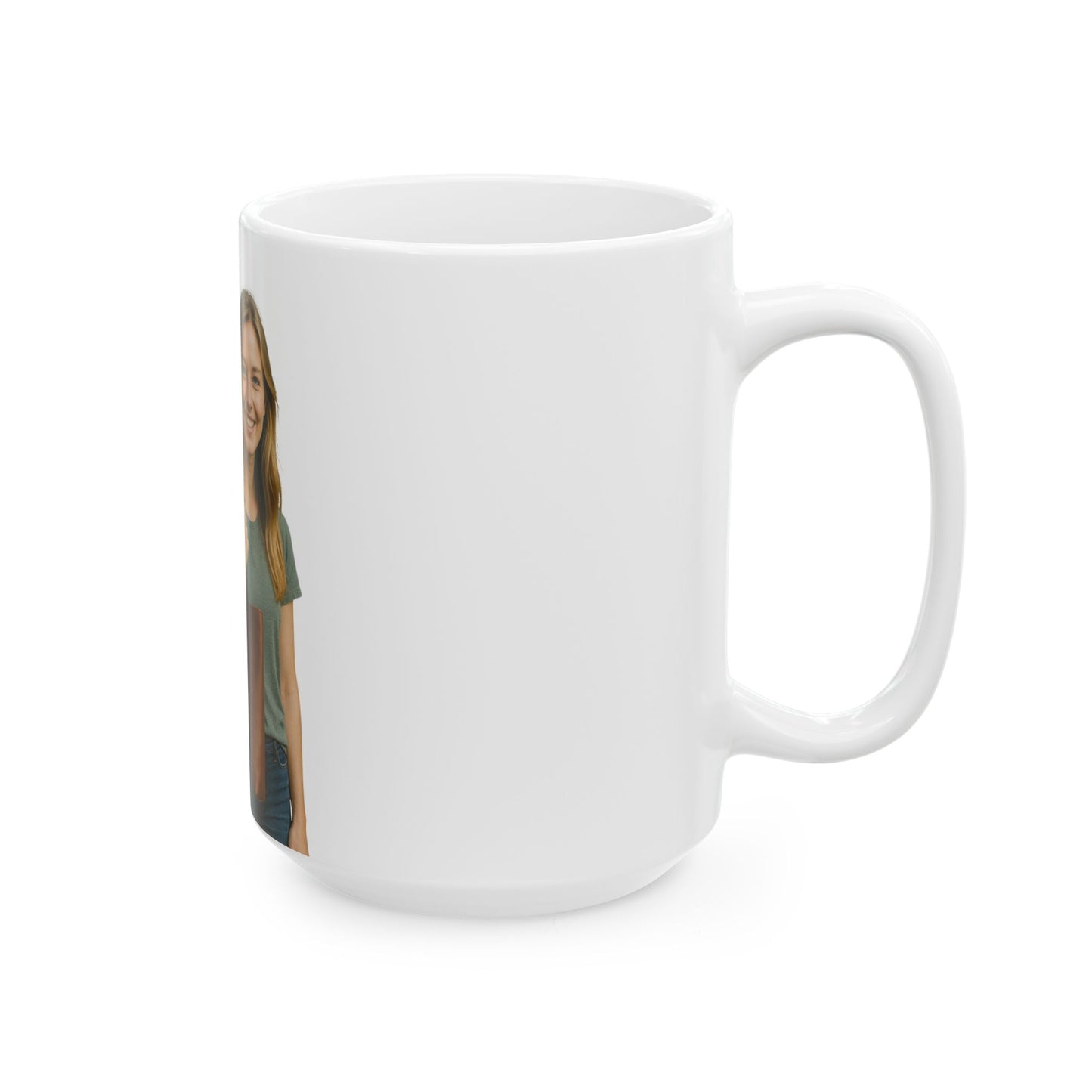 Personalisierte Keramik Tasse mit Name | Foto Tasse | Individuelles Geschenk für Geburtstag, Jahrestag | Büro & Zuhause