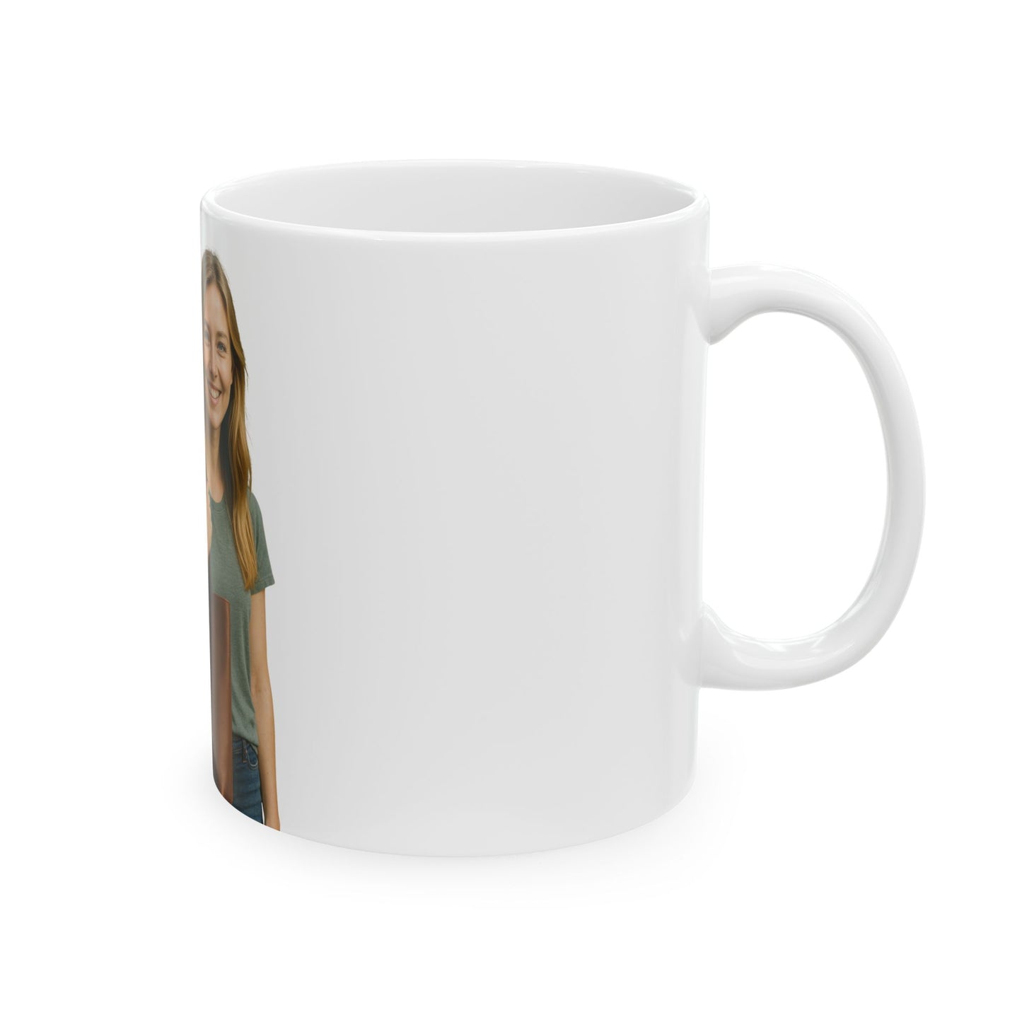 Personalisierte Keramik Tasse mit Name | Foto Tasse | Individuelles Geschenk für Geburtstag, Jahrestag | Büro & Zuhause