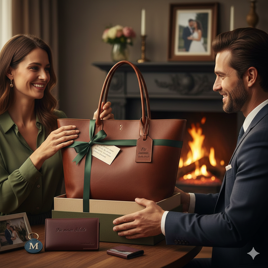 Ledertaschen mit Gravur: Das perfekte Geschenk für besondere Momente