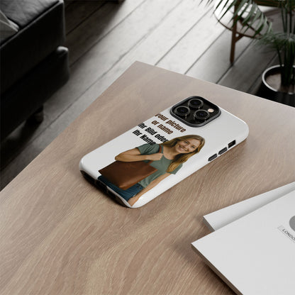 Personalisierte Handyhülle  Benutzerdefinierter Name oder Bild für Dein Telefon | Robuste  Stilvolle Handyhülle | Geschenk für Sie & Ihn