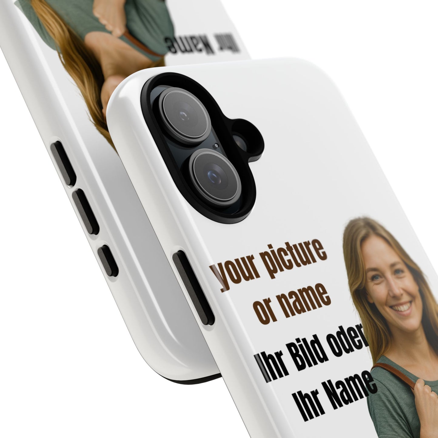 Personalisierte Handyhülle  Benutzerdefinierter Name oder Bild für Dein Telefon | Robuste  Stilvolle Handyhülle | Geschenk für Sie & Ihn