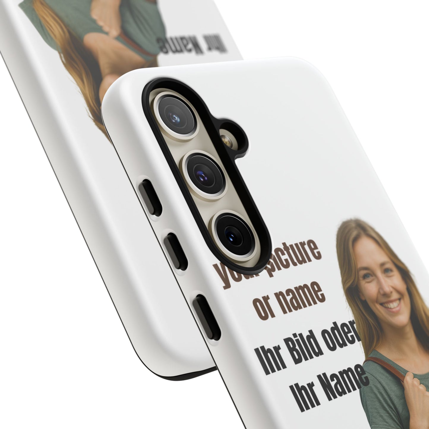 Personalisierte Handyhülle  Benutzerdefinierter Name oder Bild für Dein Telefon | Robuste  Stilvolle Handyhülle | Geschenk für Sie & Ihn
