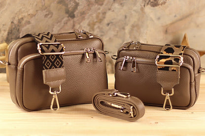 Crossbags für Frauen, Crossbody Bag Damen Breiter Gurt, Kleine Umhängetasche Damen, Bauchtasche Damen Breiter Gurt, Geschenk für frauen