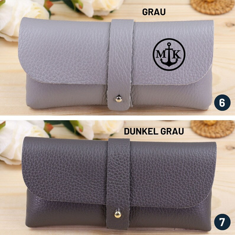 Brillenhalter aus Leder, Sonnenbrillenetui, Geschenk zum Valentinstag, Leder-Sonnenbrillenetui, Brillenetui, Brillenetui, Brillentasche