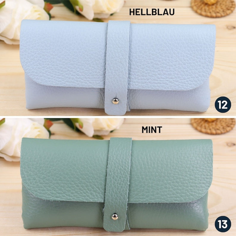 Brillenhalter aus Leder, Sonnenbrillenetui, Geschenk zum Valentinstag, Leder-Sonnenbrillenetui, Brillenetui, Brillenetui, Brillentasche