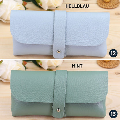 Brillenhalter aus Leder, Sonnenbrillenetui, Geschenk zum Valentinstag, Leder-Sonnenbrillenetui, Brillenetui, Brillenetui, Brillentasche