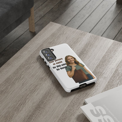 Personalisierte Handyhülle  Benutzerdefinierter Name oder Bild für Dein Telefon | Robuste  Stilvolle Handyhülle | Geschenk für Sie & Ihn