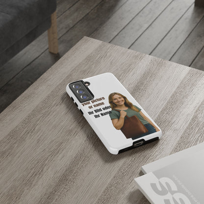 Personalisierte Handyhülle  Benutzerdefinierter Name oder Bild für Dein Telefon | Robuste  Stilvolle Handyhülle | Geschenk für Sie & Ihn