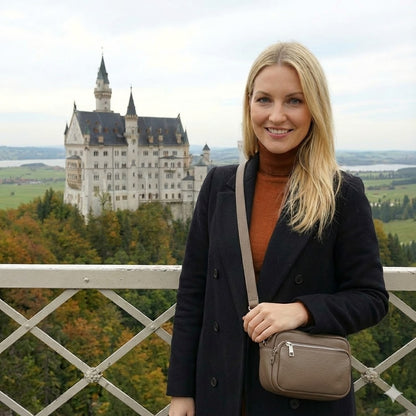 Crossbags für Frauen, Crossbody Bag Damen Breiter Gurt, Kleine Umhängetasche Damen, Bauchtasche Damen Breiter Gurt, Geschenk für frauen