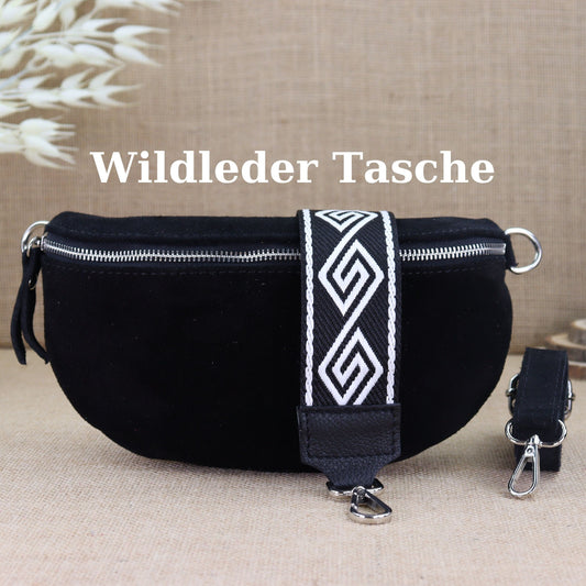 Sofia Wildleder - Schwarz