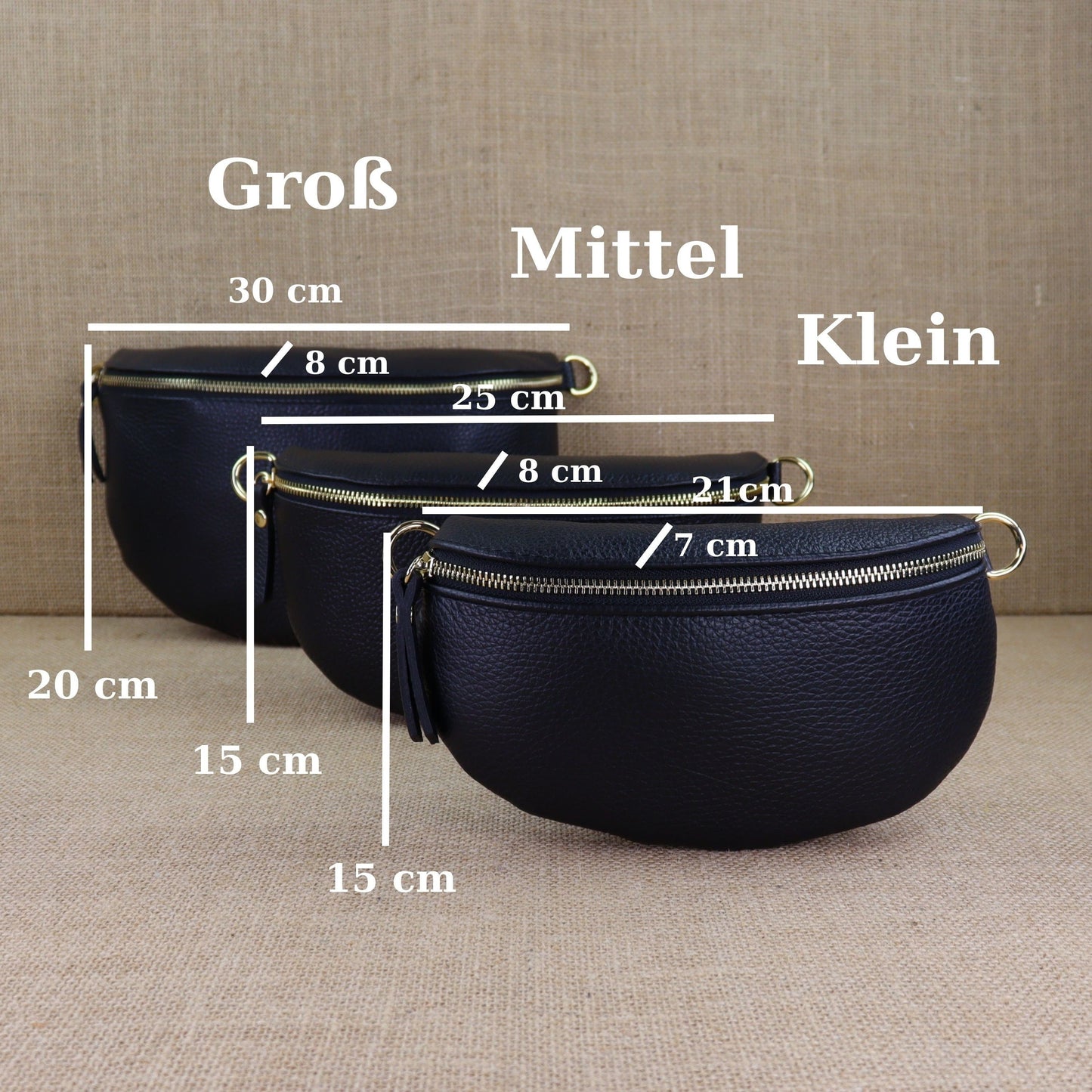 Elena - Gold Schwarz