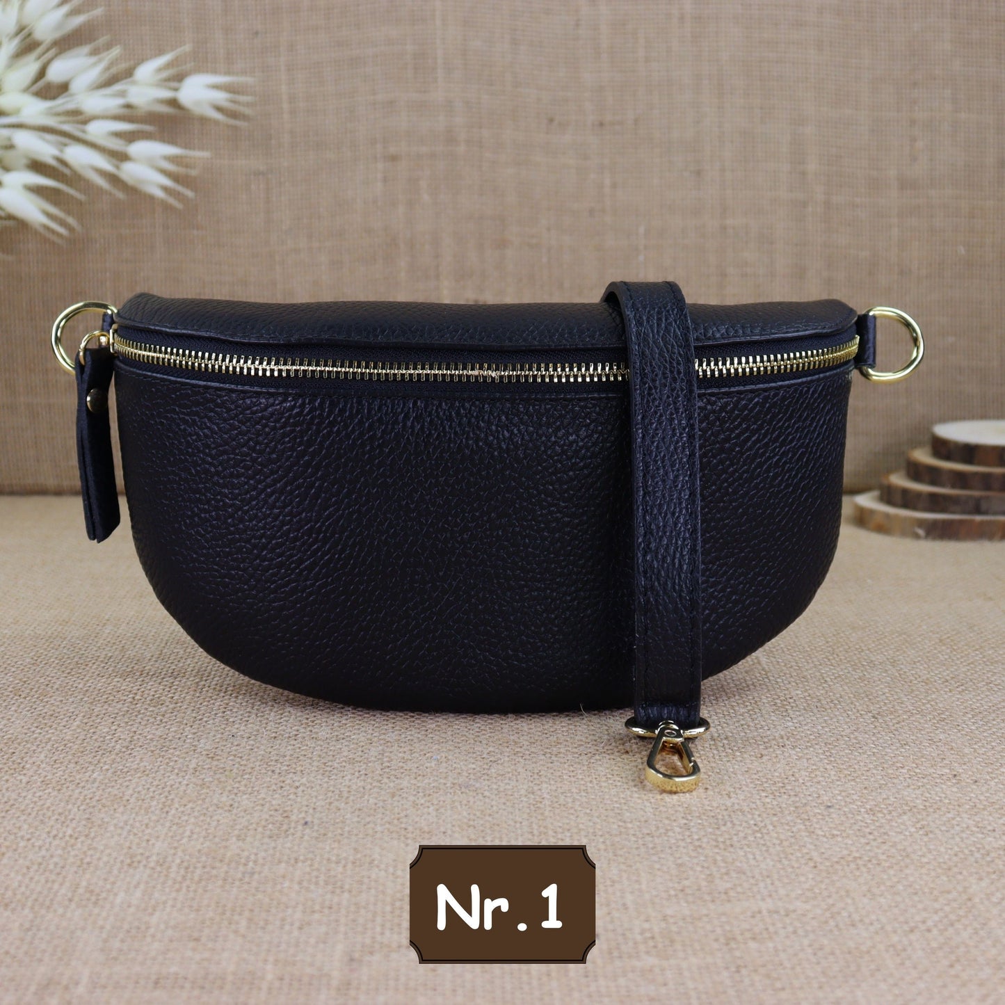 Elena - Gold Schwarz