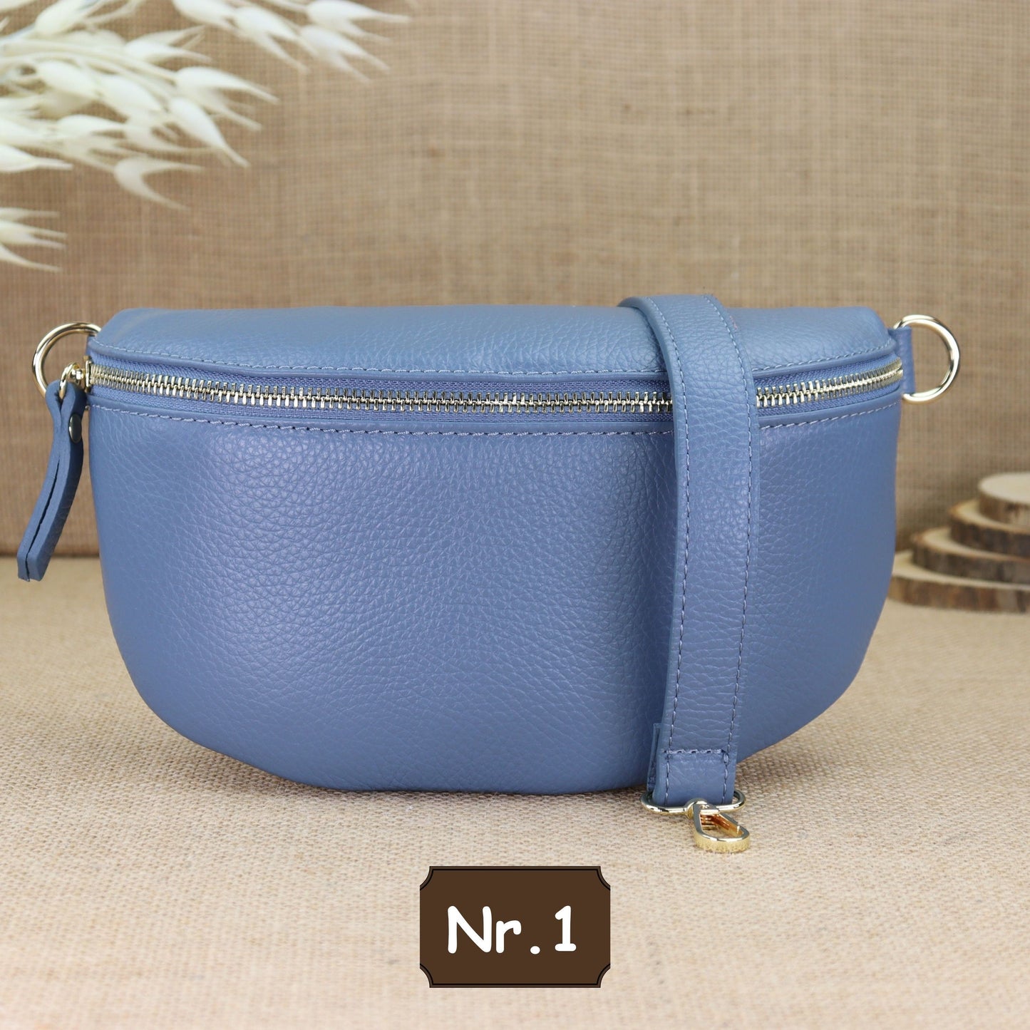 Elena - Gold Blau Jeans