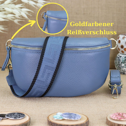 Elena - Gold Blau Jeans