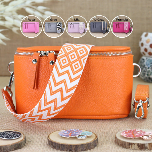 Bellezza Leder Tasche Sommer